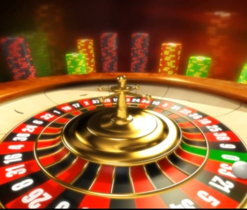 Texas Hold'em Bonus game interface on depobos com showing dealer cards and community board